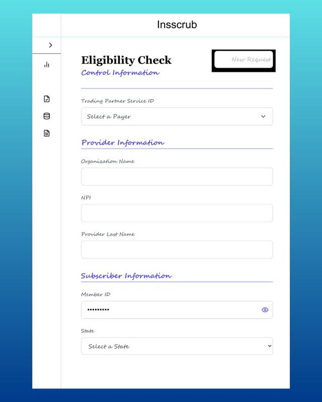 Eligibility shouldn’t take 6 minutes per patient.