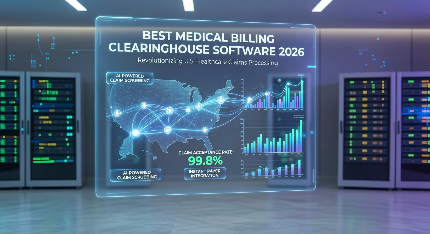 Comparison of top medical billing clearinghouse software solutions in 2026